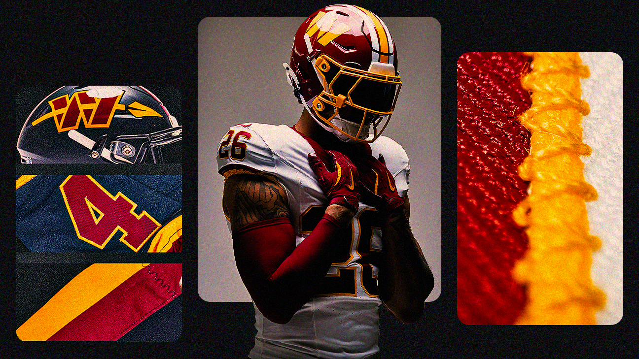 Commanders unveil new uniforms, debut 'Hail Raiser' look with alternate logo