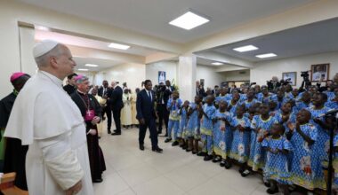 Pope at orphanage in Cameroon: No one is ever forgotten