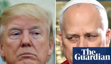 ‘It’s kind of a tough situation’: US Catholics torn in feud between president and the pope | Donald Trump