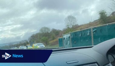 Two drivers dead in crash after car 'driven on wrong side' of M90