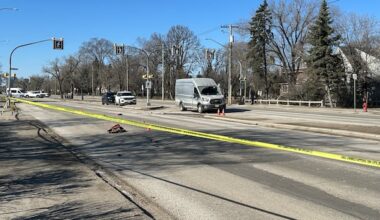 Section of Henderson Highway closed after pedestrian hit early Sunday morning, Winnipeg police say