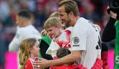 Harry Kane clinches second Bundesliga title with 56th goal of season