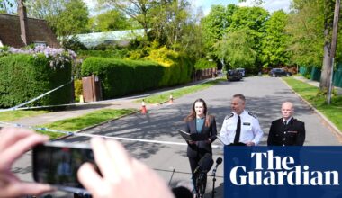 Two teenagers arrested over arson attack on synagogue in north-west London | UK news