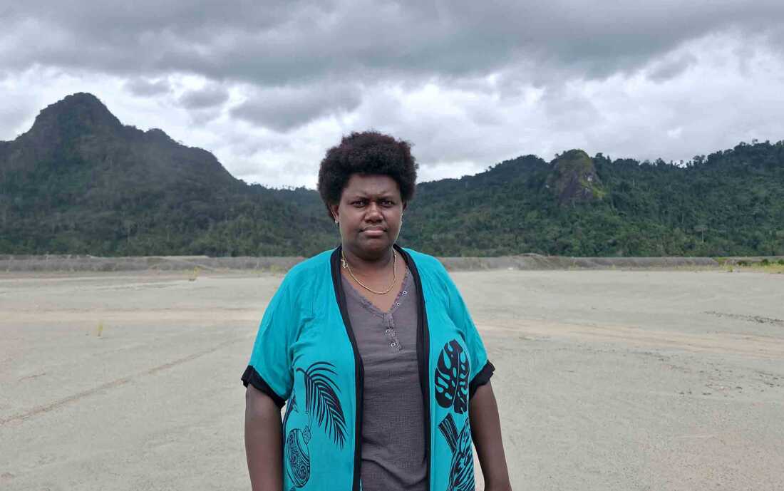 Theonila Roka Matbob in Papua New Guinea’s Autonomous Region of Bougainville in January 2026.