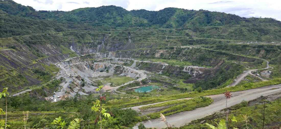 The Panguna mine in Papua New Guinea’s Autonomous Region of Bougainville. January, 2026.