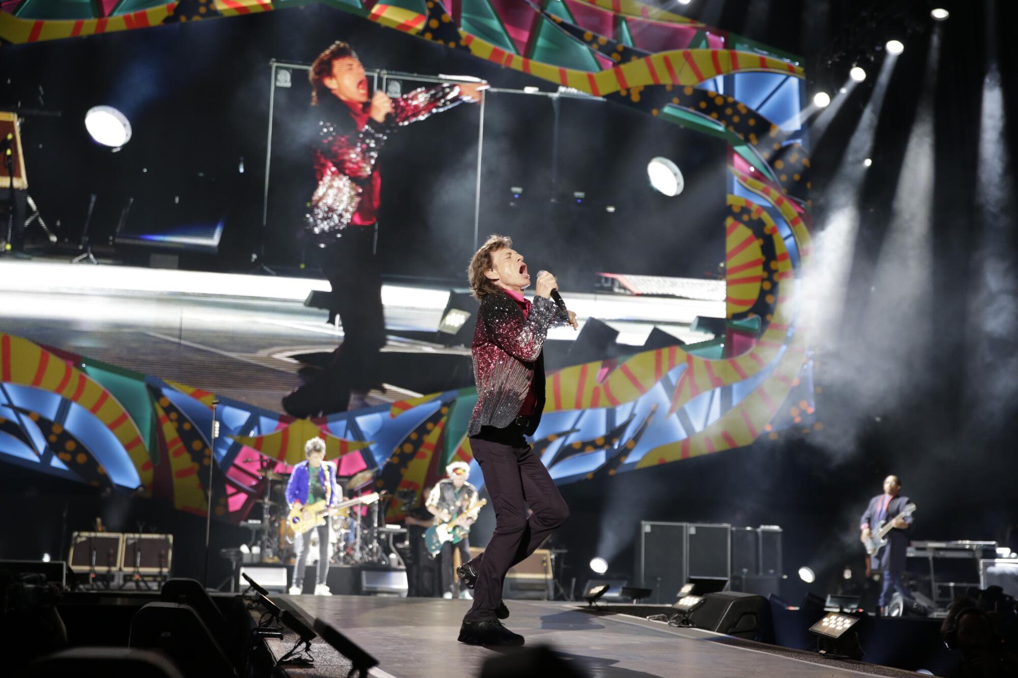 Mick Jagger and The Rolling Stones