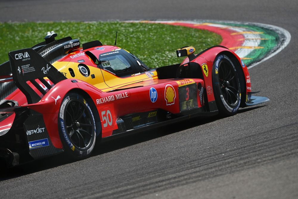 #50 Ferrari AF Corse Ferrari 499P: Antonio Fuoco, Miguel Molina, Nicklas Nielsen