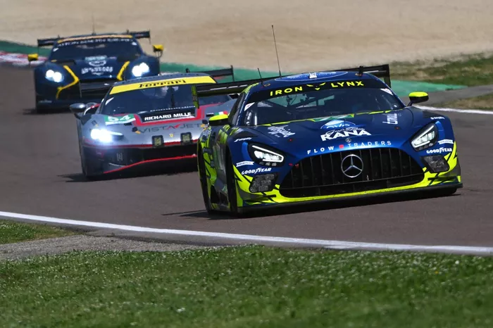 #79 Iron Lynx Mercedes-AMG LMGT3: Johannes Zelger, Matteo Cressoni, Lin Hodenius