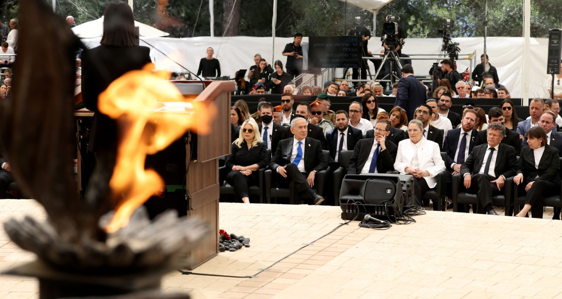 Israel pauses for Memorial Day, a public day for mourning in the shadow of war