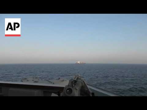 US Navy seizes an Iran-flagged ship near the Strait of Hormuz thumbnail