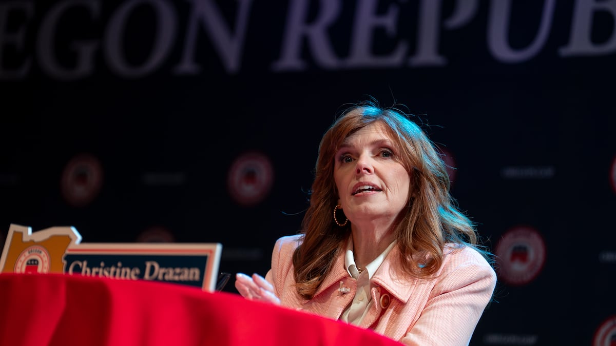 Christine Drazan holds sizable lead in GOP race for Oregon governor, new poll suggests