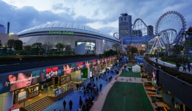 Tokyo Dome City worker dies after being trapped in ride mechanism