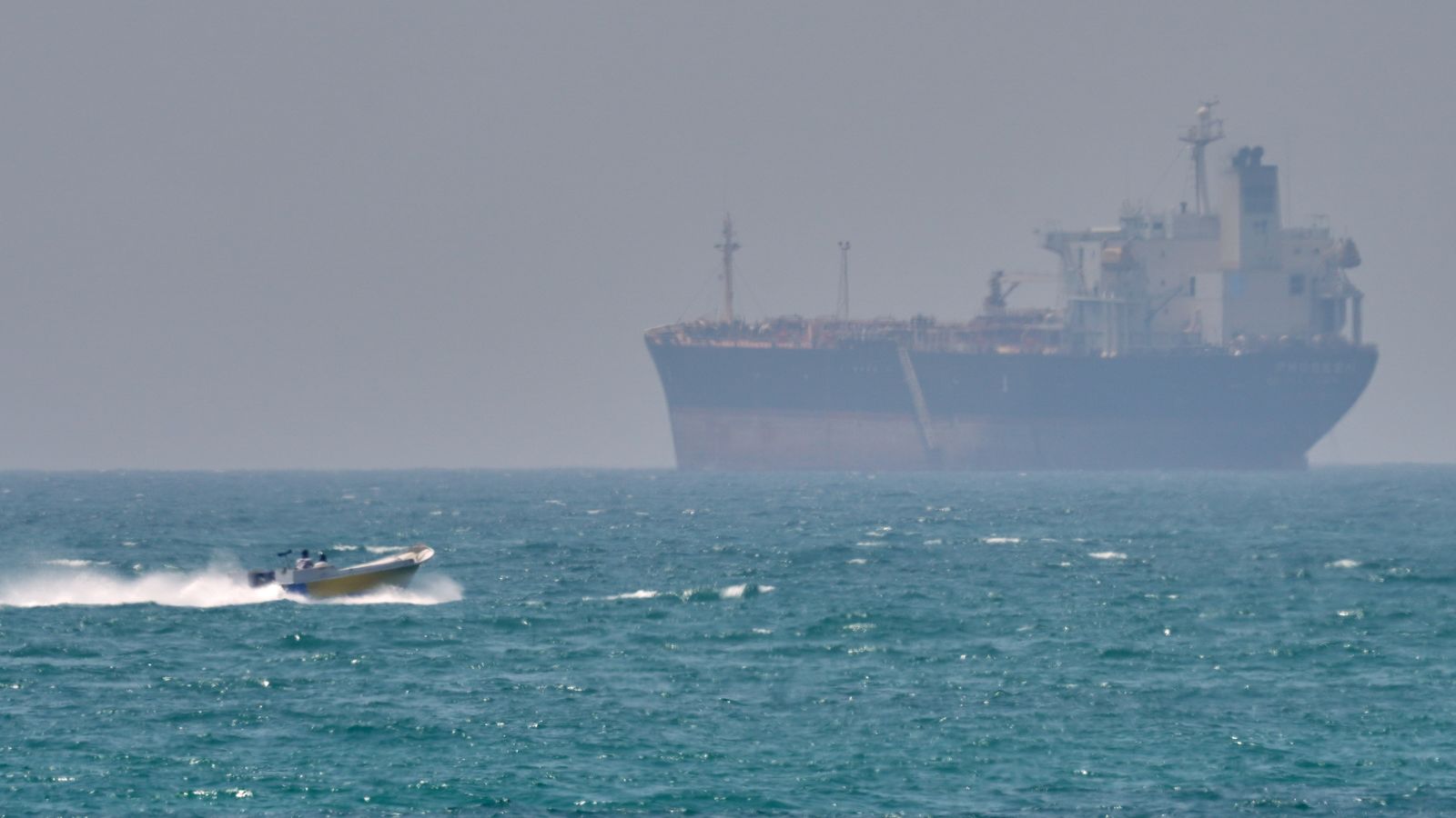 Three container ships attacked in Strait of Hormuz after Trump extends ceasefire