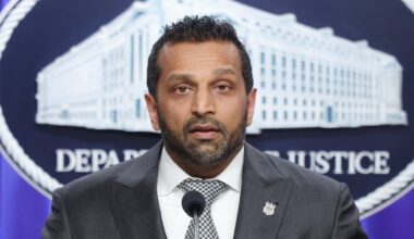 What Is The Alcohol Use Disorders Identification Test Kash Patel Was Asked To Take?