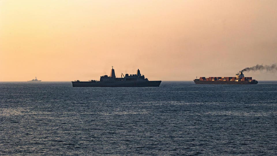 U.S. Conducts Blockade Operations Near Strait Of Hormuz