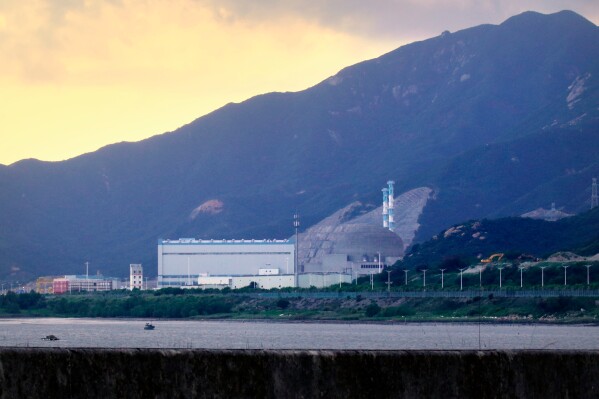 The Taishan Nuclear Power Plant in southern China's Guangdong Province is seen on June 17, 2021. (AP Photo, File)