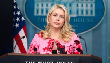 Karoline Leavitt says Iran ship seizure is not a ceasefire violation