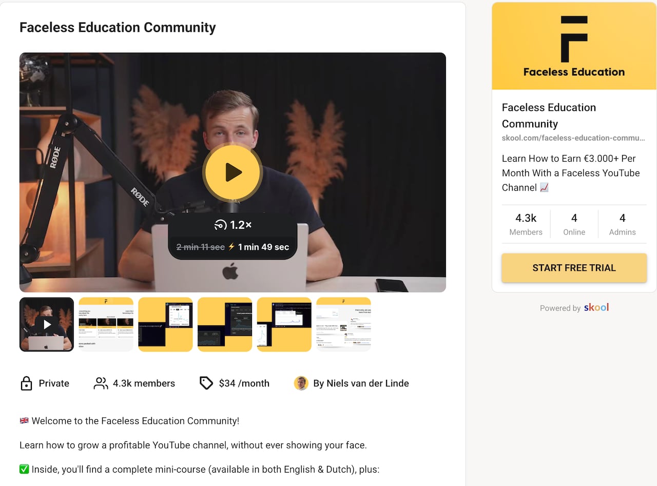 A man behind a computer and microphone.