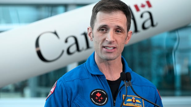 Canadian astronaut Joshua Kutryk announced as part of a crew heading to the International Space Station