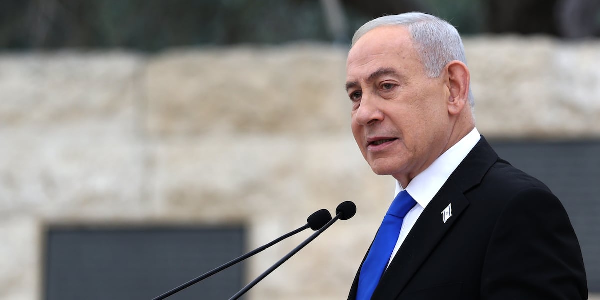 Israeli Prime Minister Benjamin Netanyahu announces he had prostate cancer