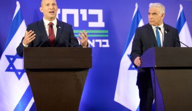 Two former Israeli prime ministers join forces against Netanyahu in upcoming elections