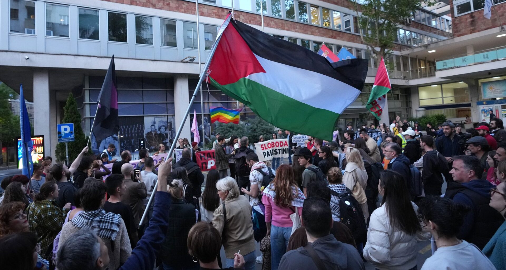 Serbian protest urges boycott of Eurovision Song Contest over Israel's participation