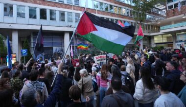 Serbian protest urges boycott of Eurovision Song Contest over Israel's participation