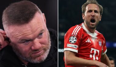 Wayne Rooney blasts Harry Kane over post-match interview after Bayern Munich's PSG loss
