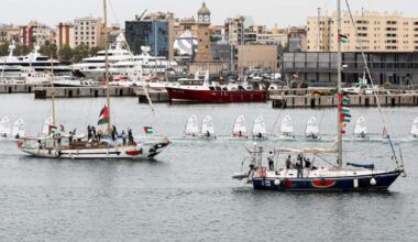 Israel intercepts Gaza aid ships in international waters, organizers decry move