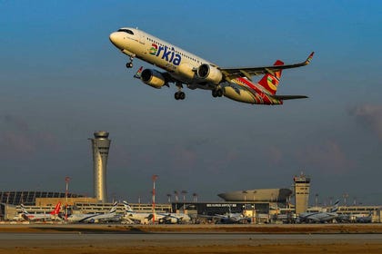 An Arkia aircraft at Ben-Gurion Airport. Credit: Arkia An Arkia aircraft at Ben-Gurion Airport.