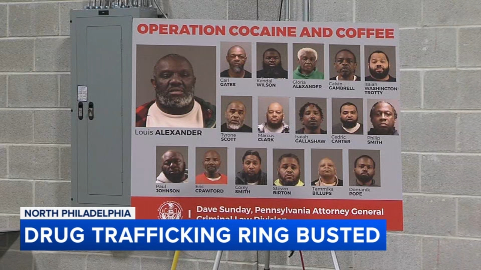 Drug trafficking ring bust in North Philadelphia leads to 17 arrests