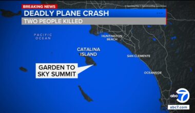 2 killed after small plane crashes in remote area of Catalina Island