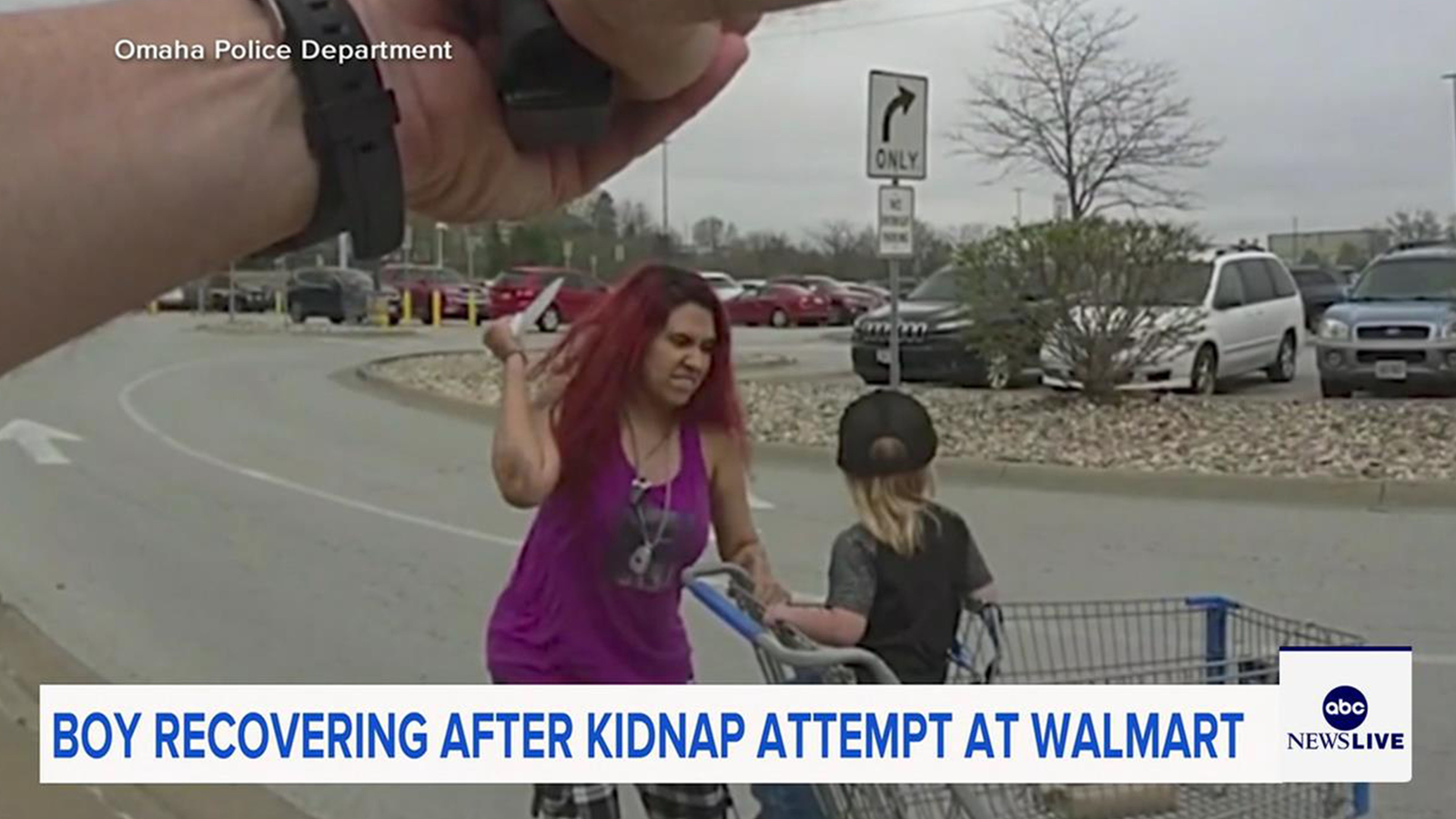 Woman fatally shot by officers after slashing boy in Walmart shopping cart: Police