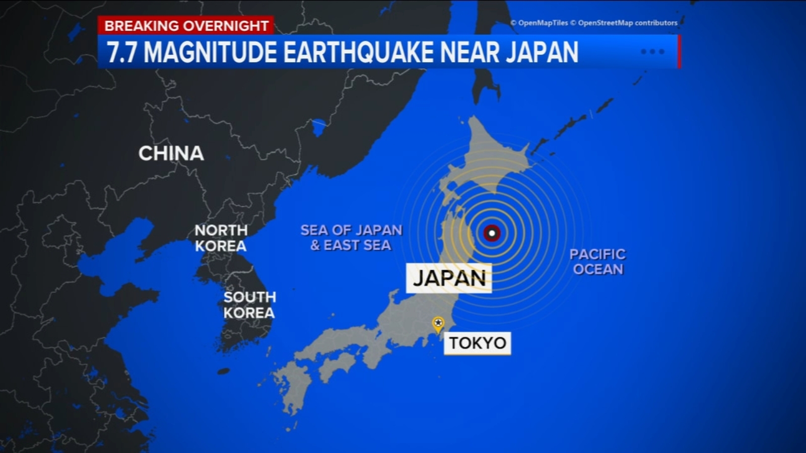 Japan warns of slightly increased risk of mega-quake after a 7.7-magnitude one