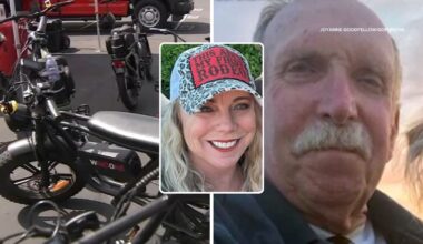 Aliso Viejo mother charged after teen son crashes into 81-year-old man while riding e-motorcycle, leaving him critically injured