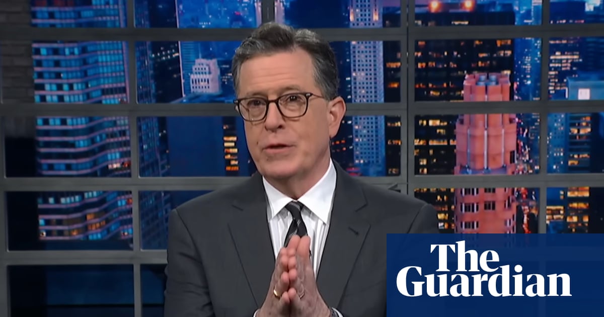 Colbert on Trump’s shifting tone on Iran: ‘It’s a military strategy known as starting a 1,000-piece jigsaw puzzle’ | Late-night TV roundup