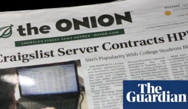 The Onion plans to lease Alex Jones’s Infowars after judge blocks purchase | US news