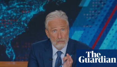 Jon Stewart on Trump’s Jesus photo denial: ‘Do you even care about lying to us any more?’ | Late-night TV roundup