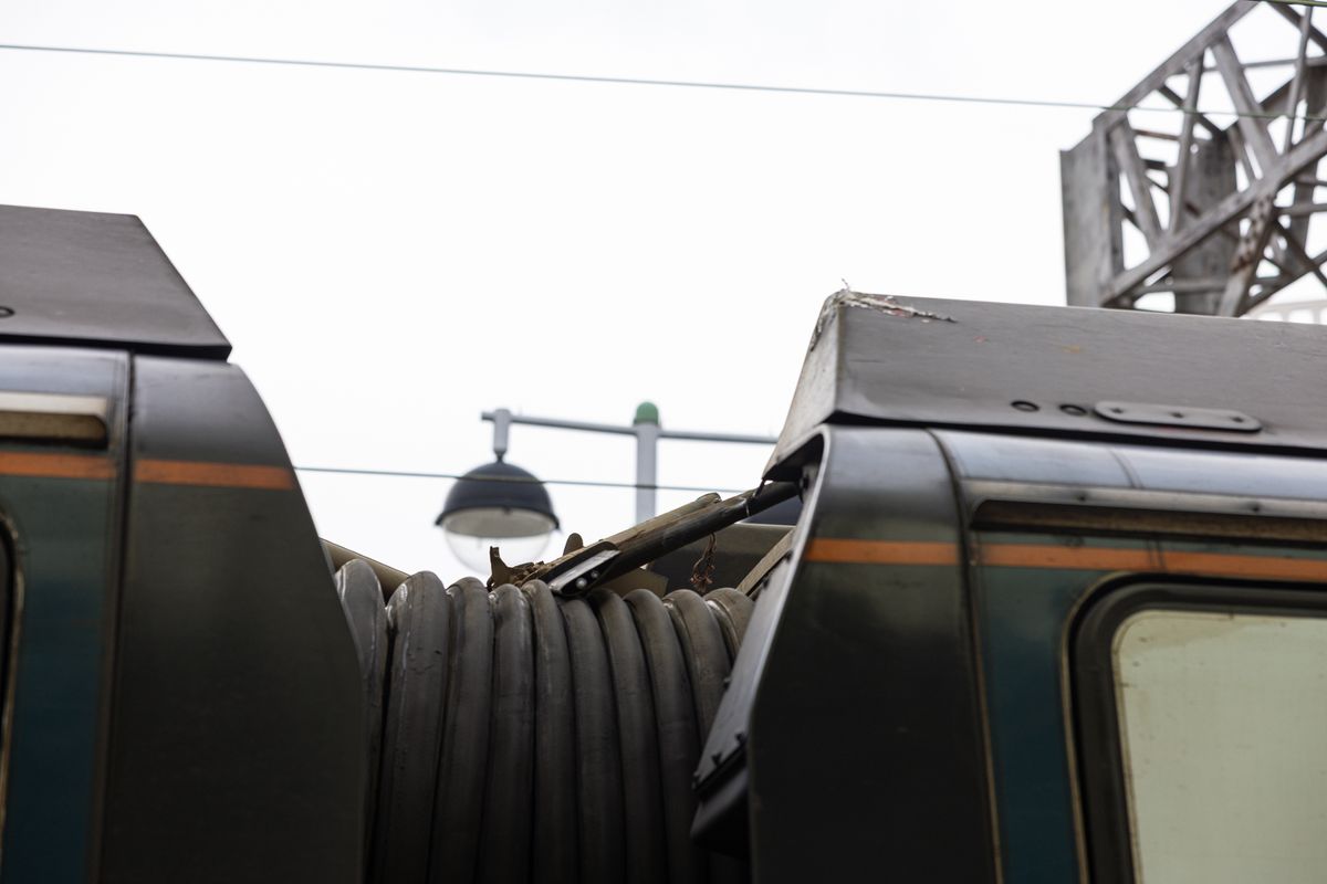 Damage to overhead lines affected over 100 services