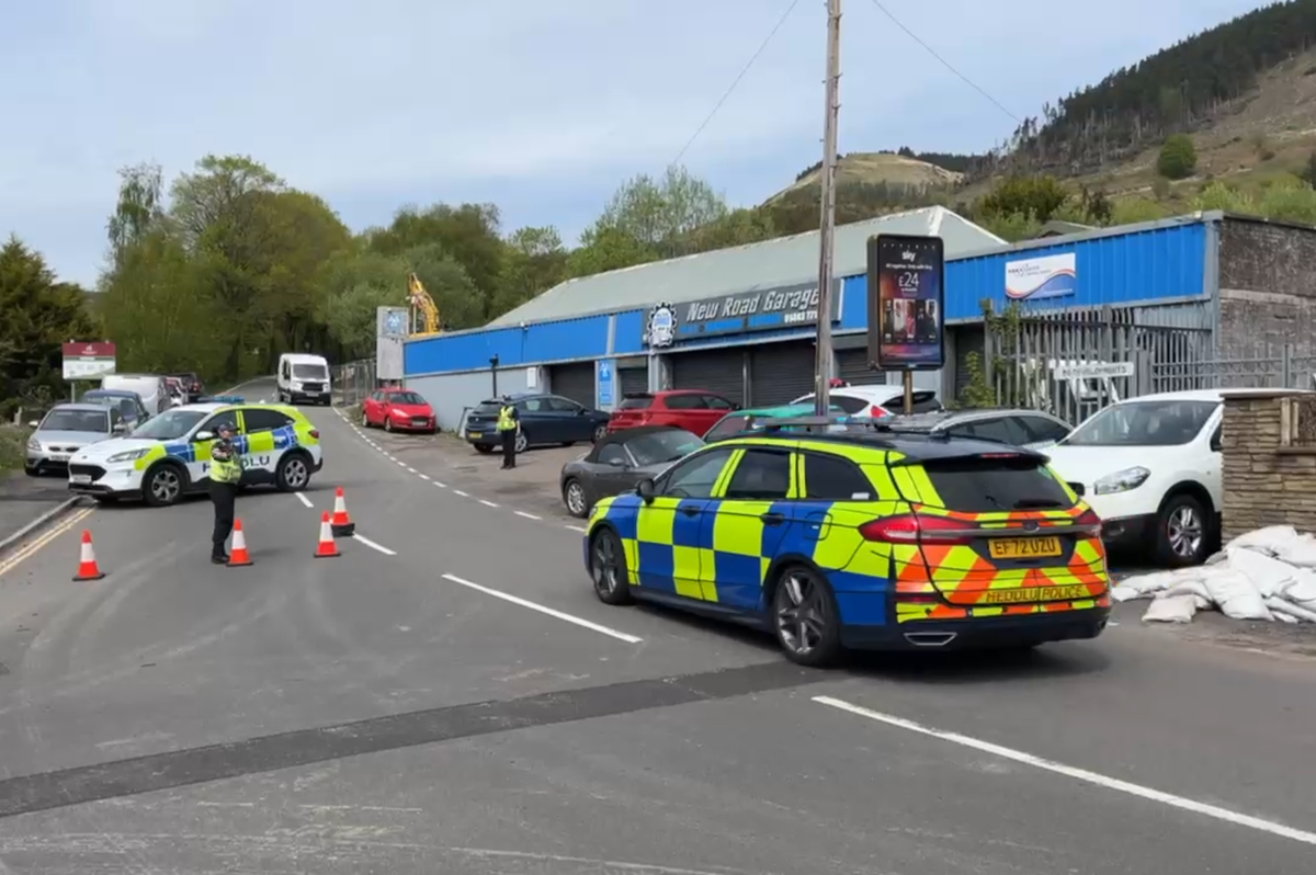 Police cars