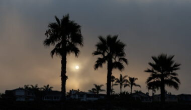 Summer heatwave in Southern California