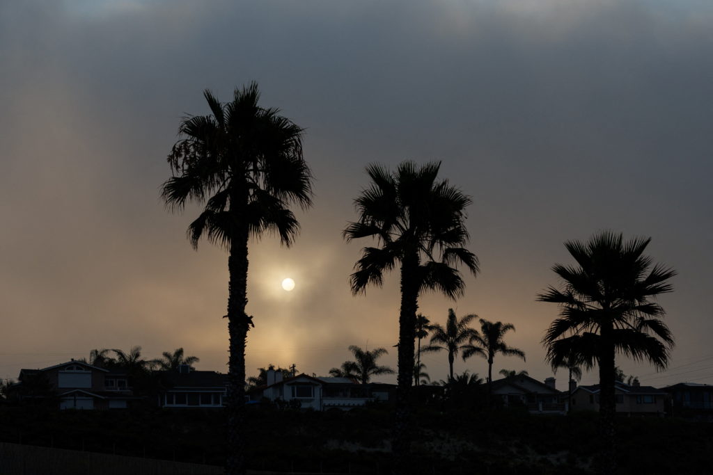 Summer heatwave in Southern California