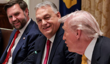U.S. President Trump meets with Hungary's Prime Minister Orban at the White House