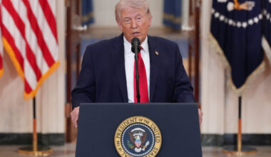 WATCH LIVE: Trump holds news conference after unleashing latest threat against Iran