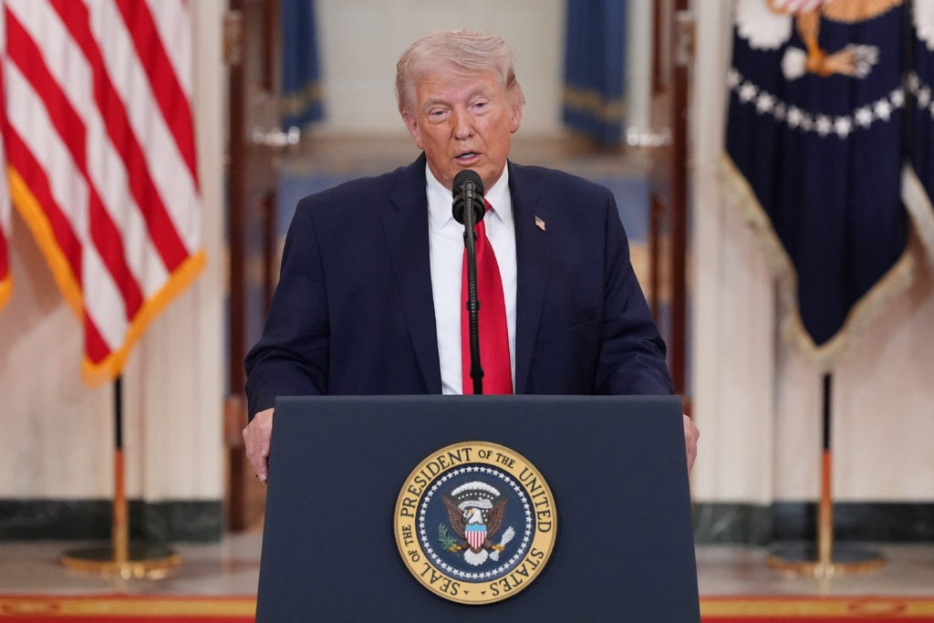 WATCH LIVE: Trump holds news conference after unleashing latest threat against Iran