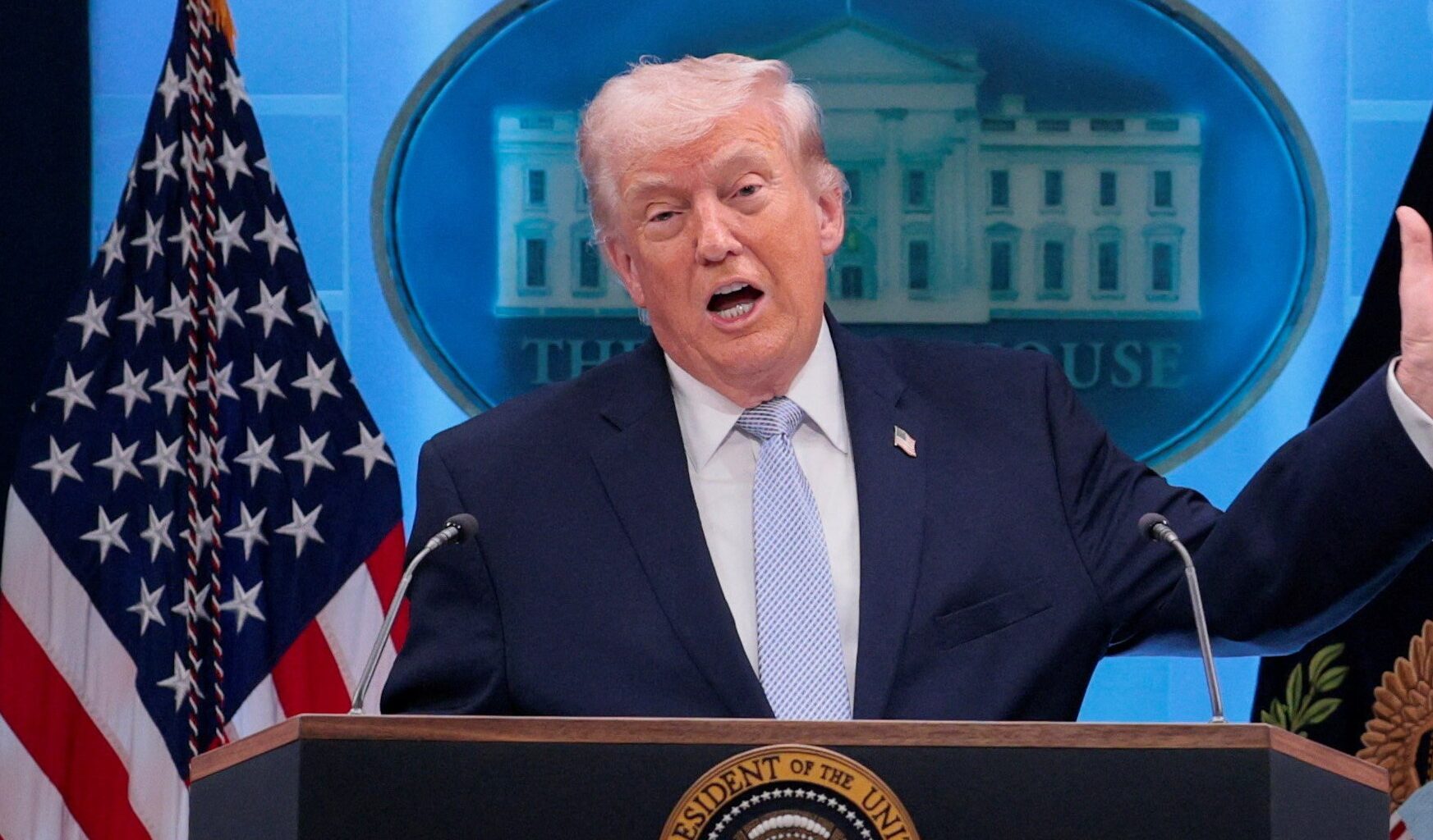 Trump threatens 50% tariffs on countries that supply Iran with weapons | Donald Trump News