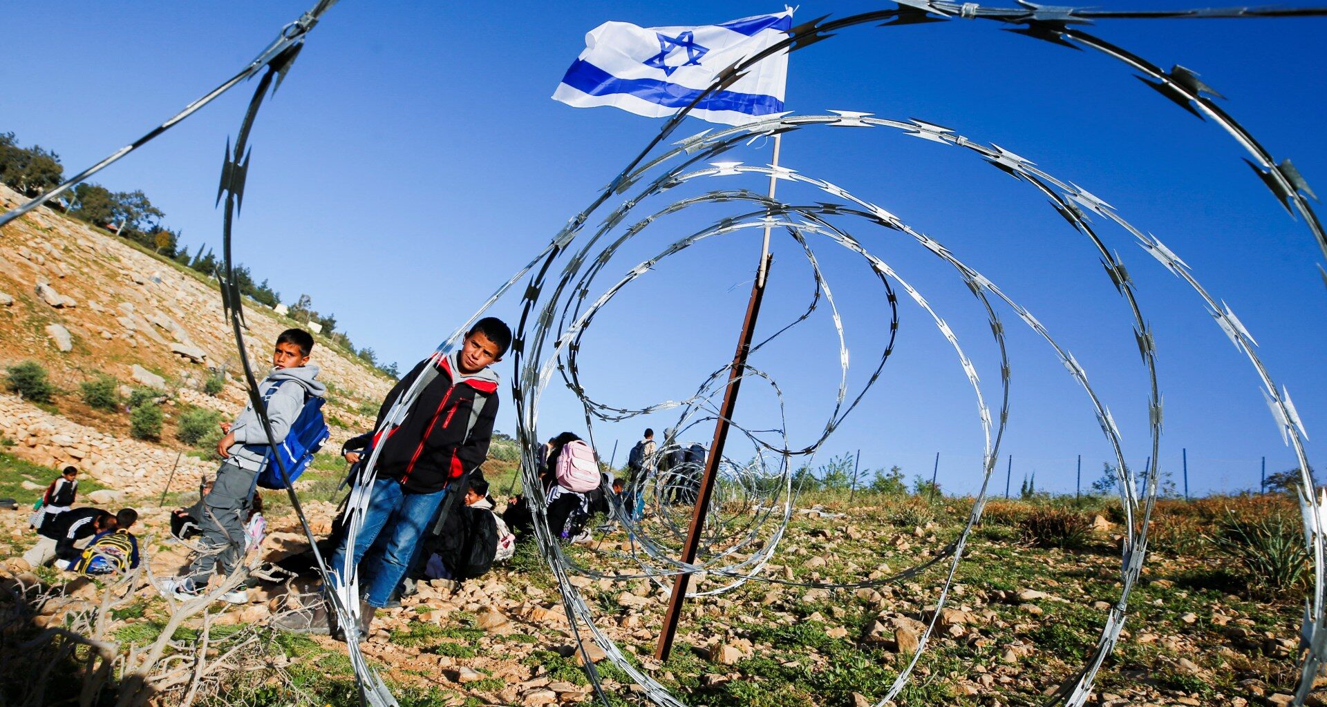 Israeli settlers block Palestinian children from school in the West Bank | Occupied West Bank News