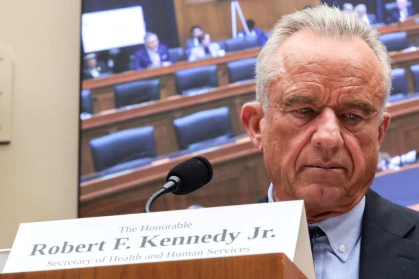 Health and Human Services Secretary Robert F. Kennedy Jr. testifies before a House Education and Workforce Committee hearing on April 17, 2026.