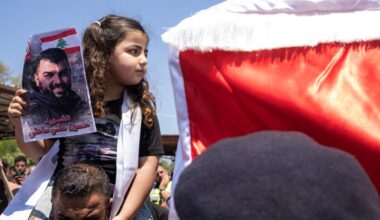 Lebanese girl mourns paramedic father killed in Israeli strike | Crime