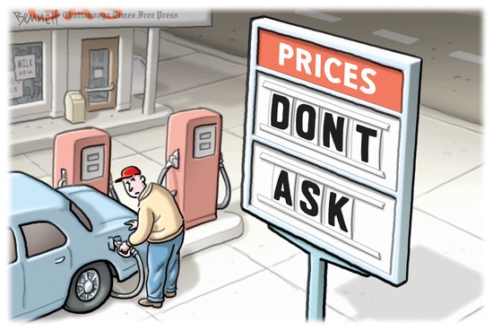 Cartoon by Clay Bennett